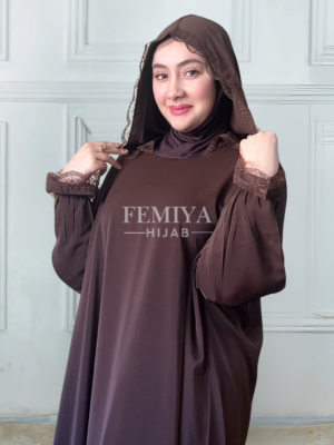 Abaya dentil Ref302